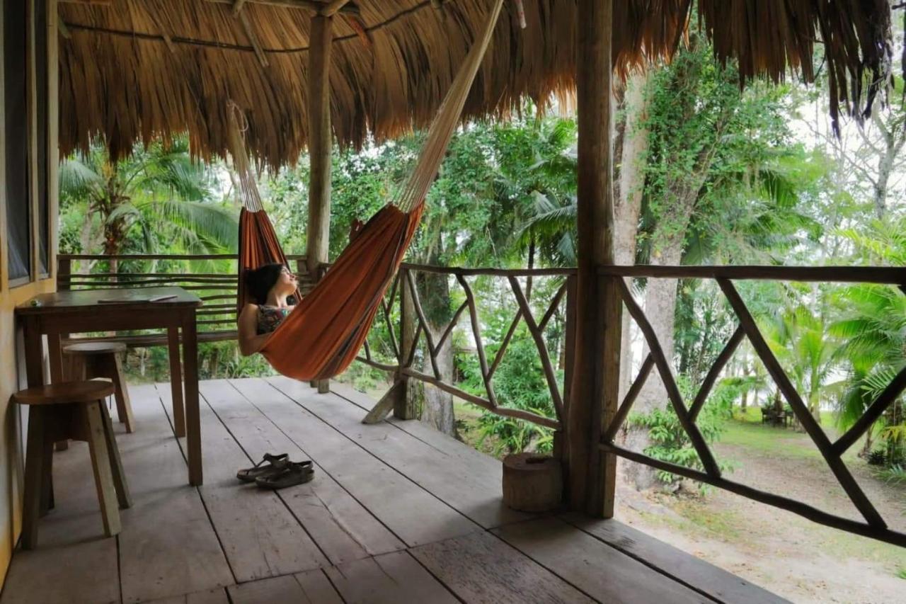 Ecolodge El Sombrero Laguna Yaxha Exterior photo