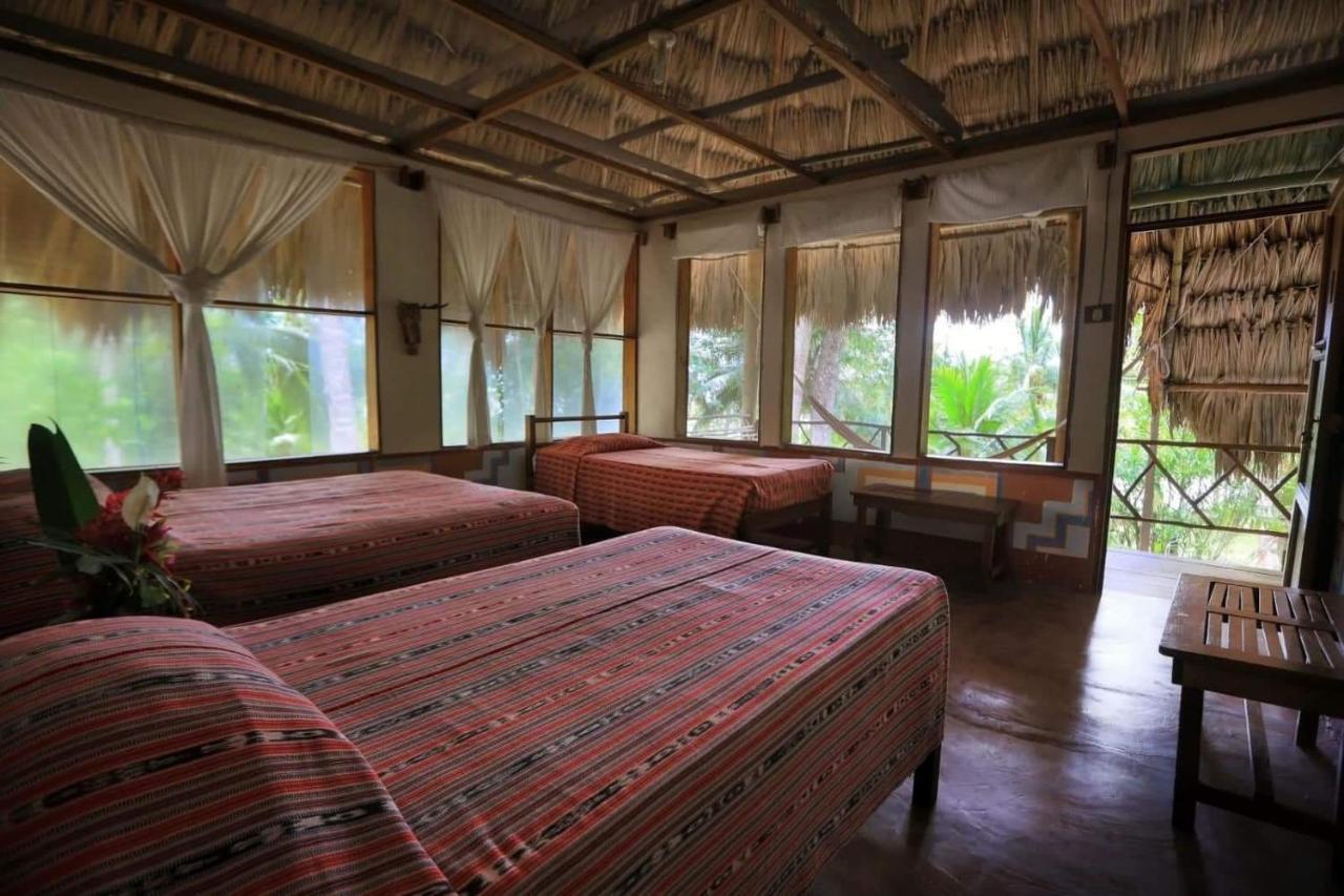 Ecolodge El Sombrero Laguna Yaxha Exterior photo