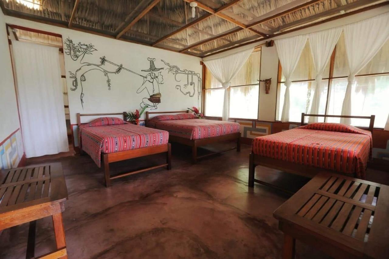 Ecolodge El Sombrero Laguna Yaxha Exterior photo