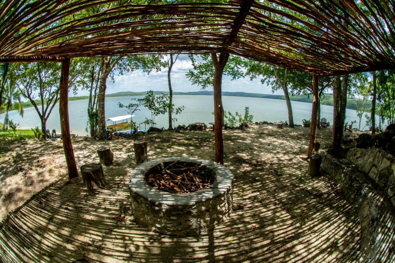 Ecolodge El Sombrero Laguna Yaxha Exterior photo