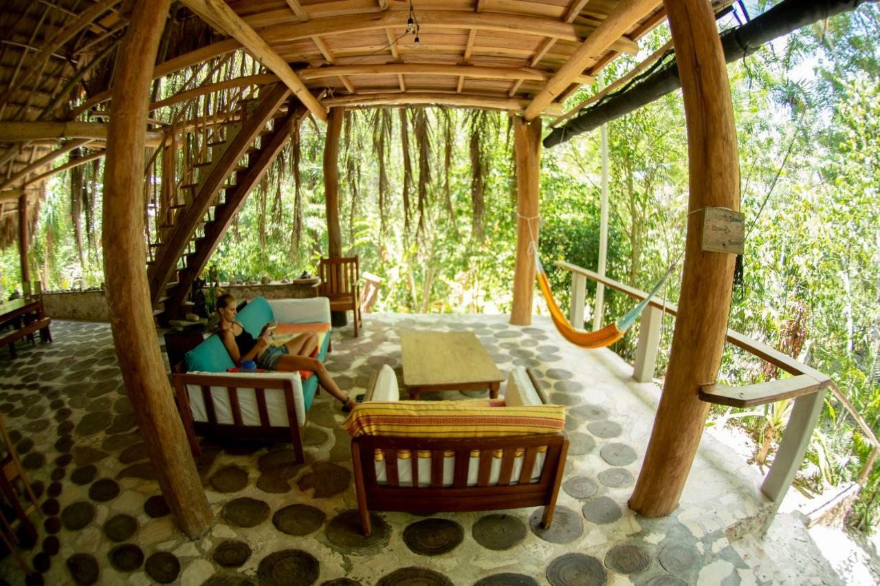 Ecolodge El Sombrero Laguna Yaxha Exterior photo